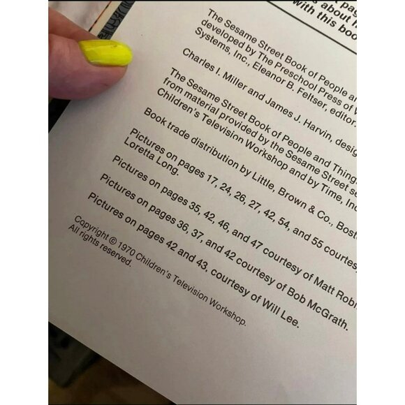 Vintage The Sesame Street Book of Series Set of 5 1970's - Picture 7 of 8